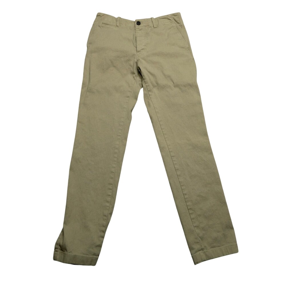 Spoke Pants Men's 30x31 Canvas Twill Chino Khaki Casual London Panic Button